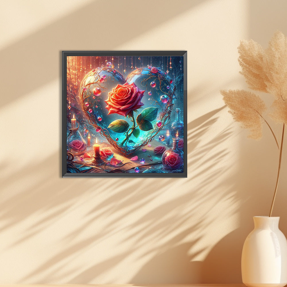 Fantasy Rose - Full Round Drill Diamond Painting 30*30CM