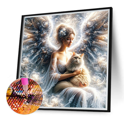 Angel - Full Round Drill Diamond Painting 40*40CM