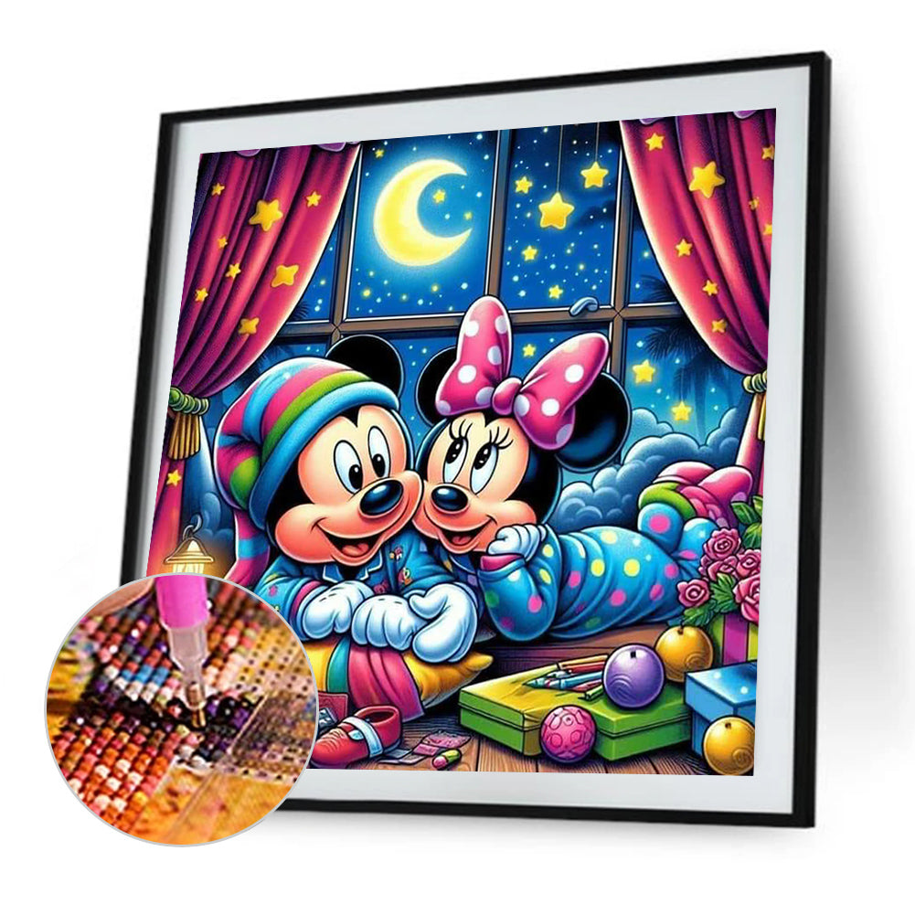 Mickey Mouse - Full Round Drill Diamond Painting 35*35CM