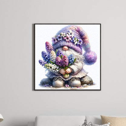 Fruit And Vegetable Gnomes - Full Round Drill Diamond Painting 30*30CM