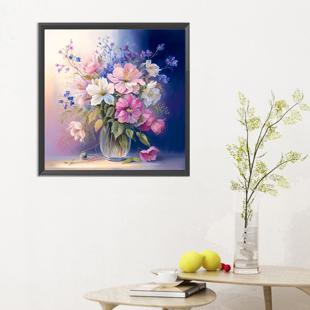 Vase Bouquet - Full Round Drill Diamond Painting 30*30CM