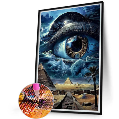 Desert Eye - Full Round Drill Diamond Painting 45*60CM