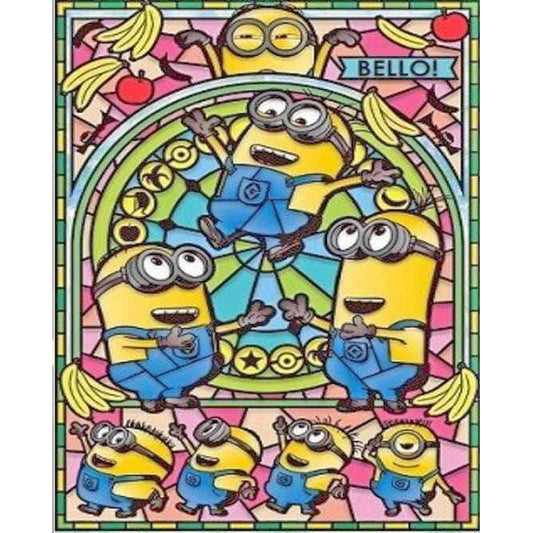 Minion - Full Round Drill Diamond Painting 40*50CM