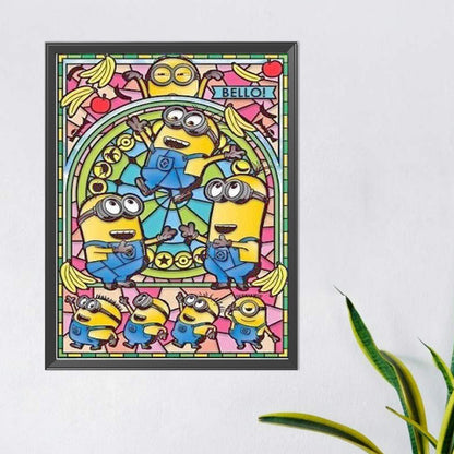 Minion - Full Round Drill Diamond Painting 40*50CM