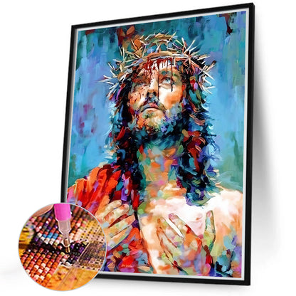 Jesus - Full Round Drill Diamond Painting 40*50CM