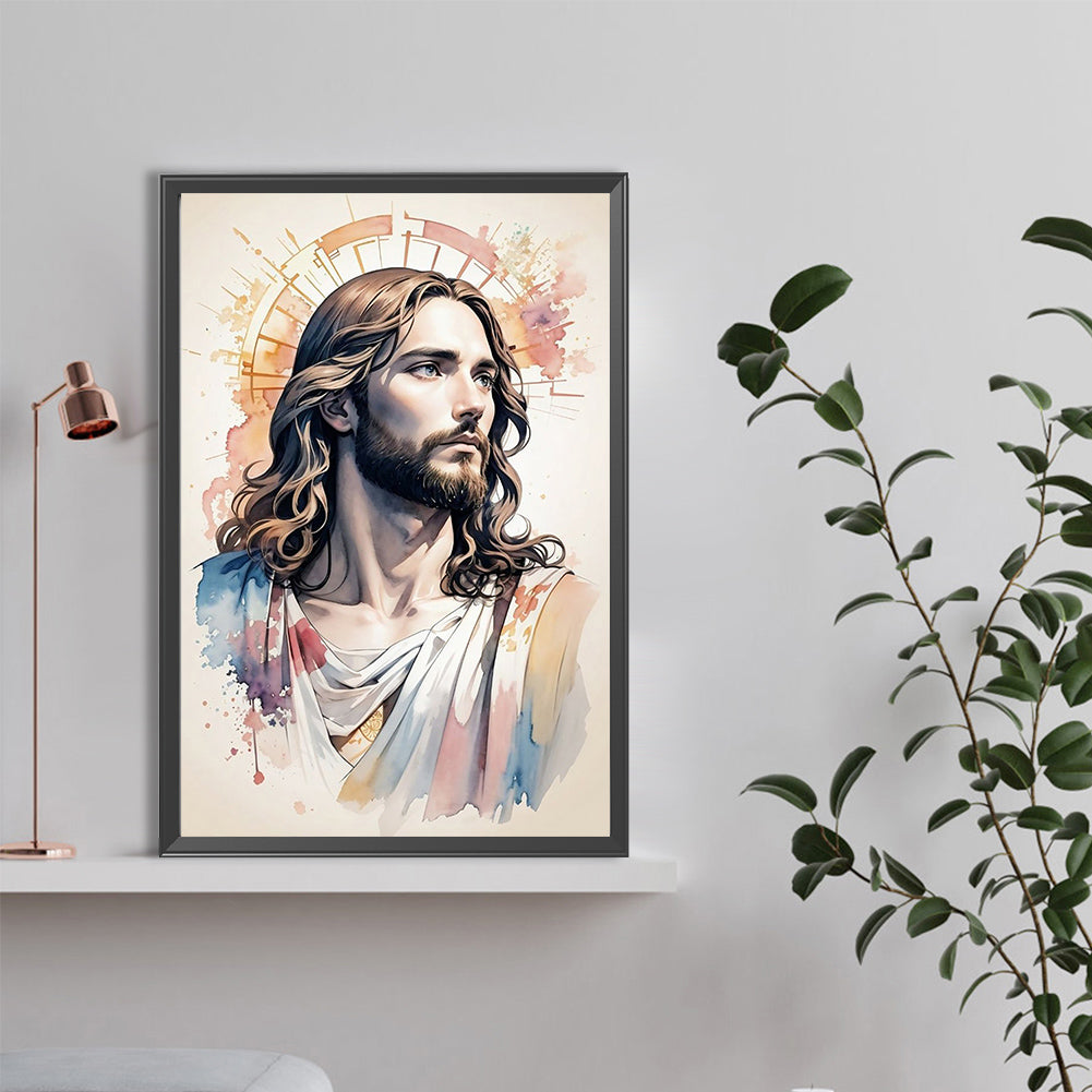 Jesus - Full Round Drill Diamond Painting 40*60CM