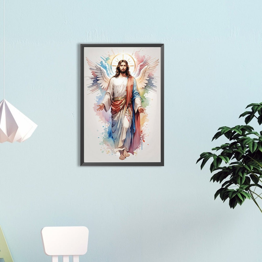 Jesus - Full Round Drill Diamond Painting 40*60CM