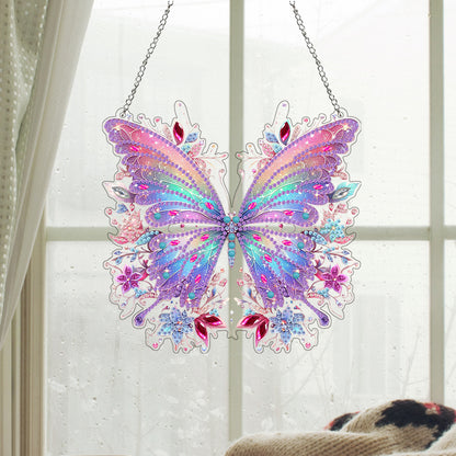 Acrylic Butterfly 5D DIY Diamond Art Hanging Decorations Home Ornaments Kit