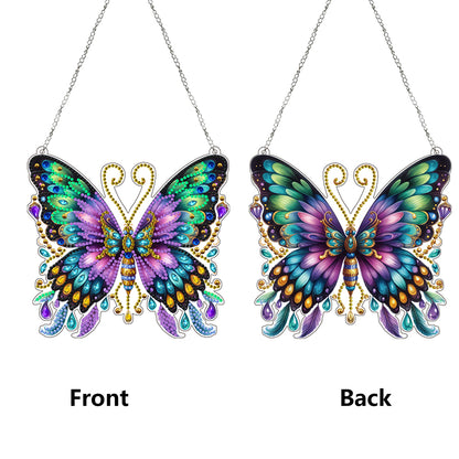 Acrylic Butterfly 5D DIY Diamond Art Hanging Decorations Home Ornaments Kit