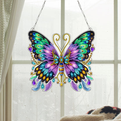 Acrylic Butterfly 5D DIY Diamond Art Hanging Decorations Home Ornaments Kit