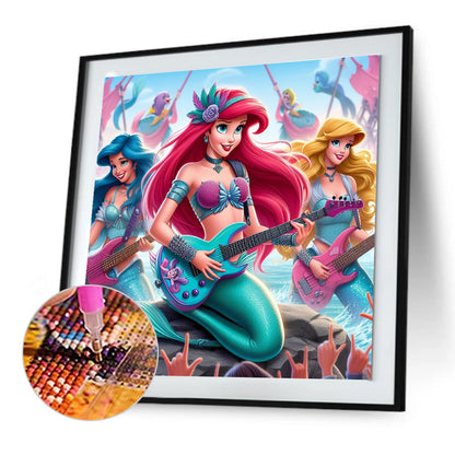 Princess Ariel - Full Round Drill Diamond Painting 30*30CM