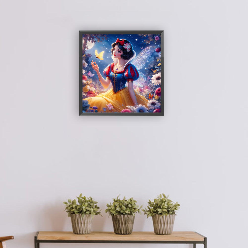 Snow White - Full Round Drill Diamond Painting 30*30CM