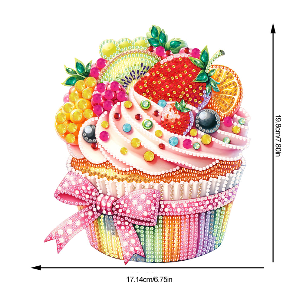 Acrylic Fruit Candy Cake Table Top Diamond Painting Ornament Kits for Home Decor