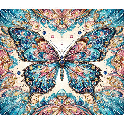 Butterfly - Special Shaped Drill Diamond Painting 35*30CM