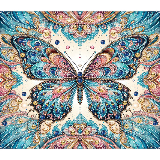 Butterfly - Special Shaped Drill Diamond Painting 35*30CM