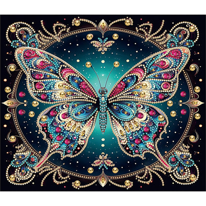 Butterfly - Special Shaped Drill Diamond Painting 35*30CM