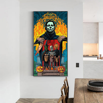 Halloween - Full Round Drill Diamond Painting 40*70CM