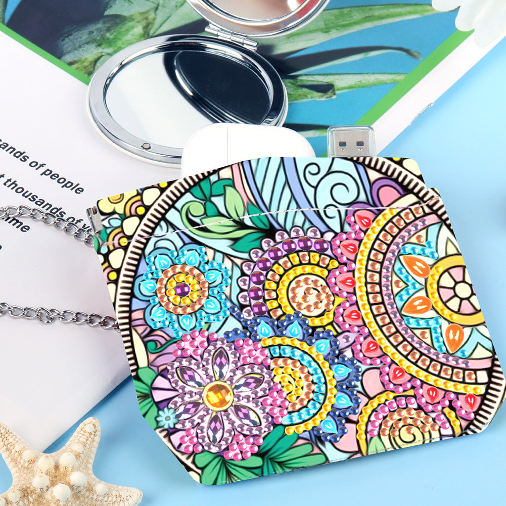 PU Partial Special Shaped Mandala 5D DIY Diamond Painting Wallet Gifts for Women