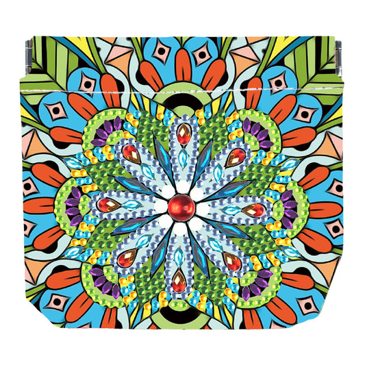 PU Partial Special Shaped Mandala 5D DIY Diamond Painting Wallet Gifts for Women