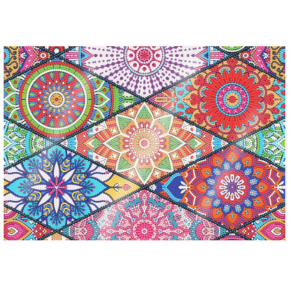 Mandala Pattern Diamond Painting Placemat Diamond Art Crafts for Home Decor