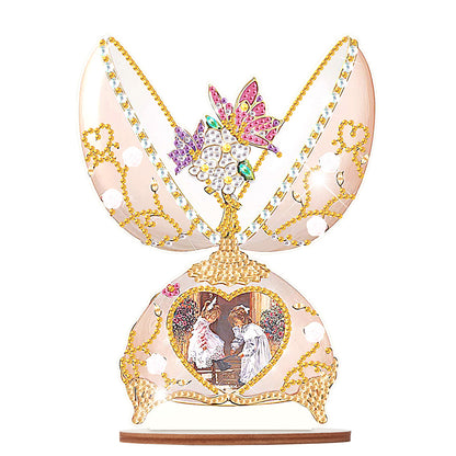 Special Shaped Broken Egg Butterfly Diamond Painting Desktop Decorations