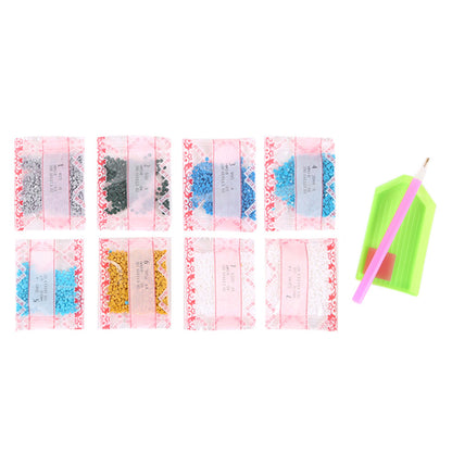 10 Pairs Double Sided 5D DIY Earring Making Kit Drop Earrings Jewelry Pendant