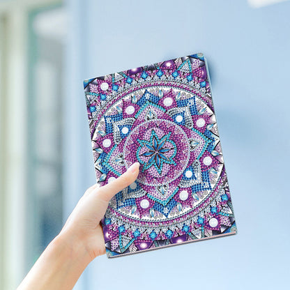 Special Shaped Mandala Diamond Painting Diary Book Rhinestone Art Hand Craft Kit