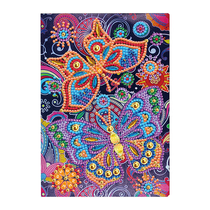 Special Shaped Butterfly Diamond Painting Diary Book Crystal Notepad Sketchbook