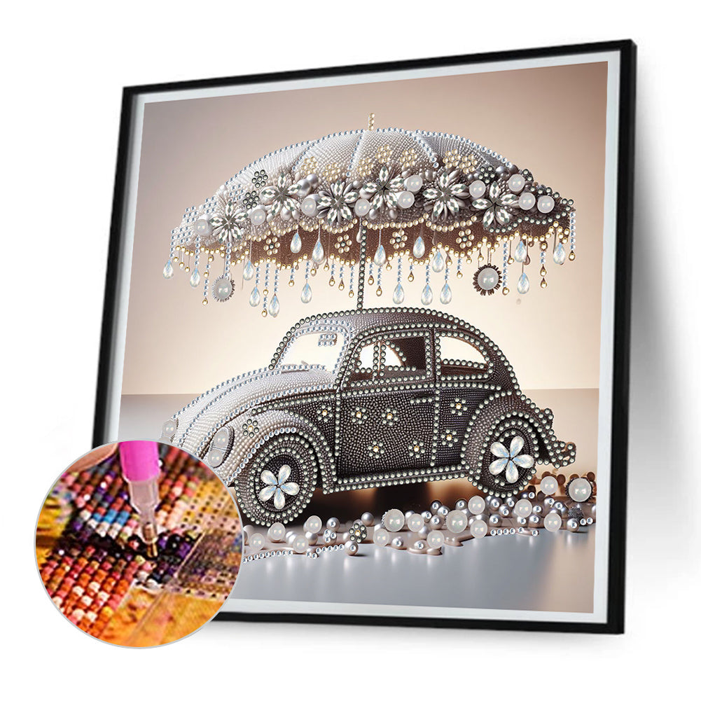 Art Umbrella Trolley - Special Shaped Drill Diamond Painting 30*30CM
