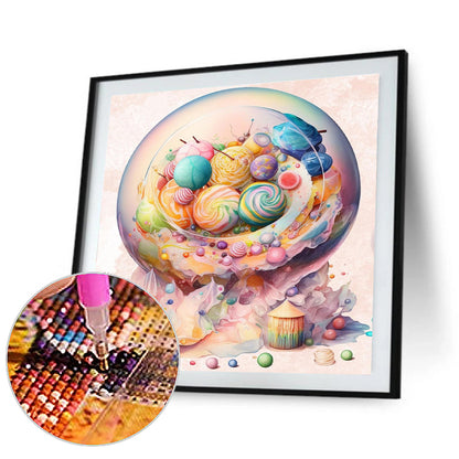 Candy - Full Round Drill Diamond Painting 40*40CM