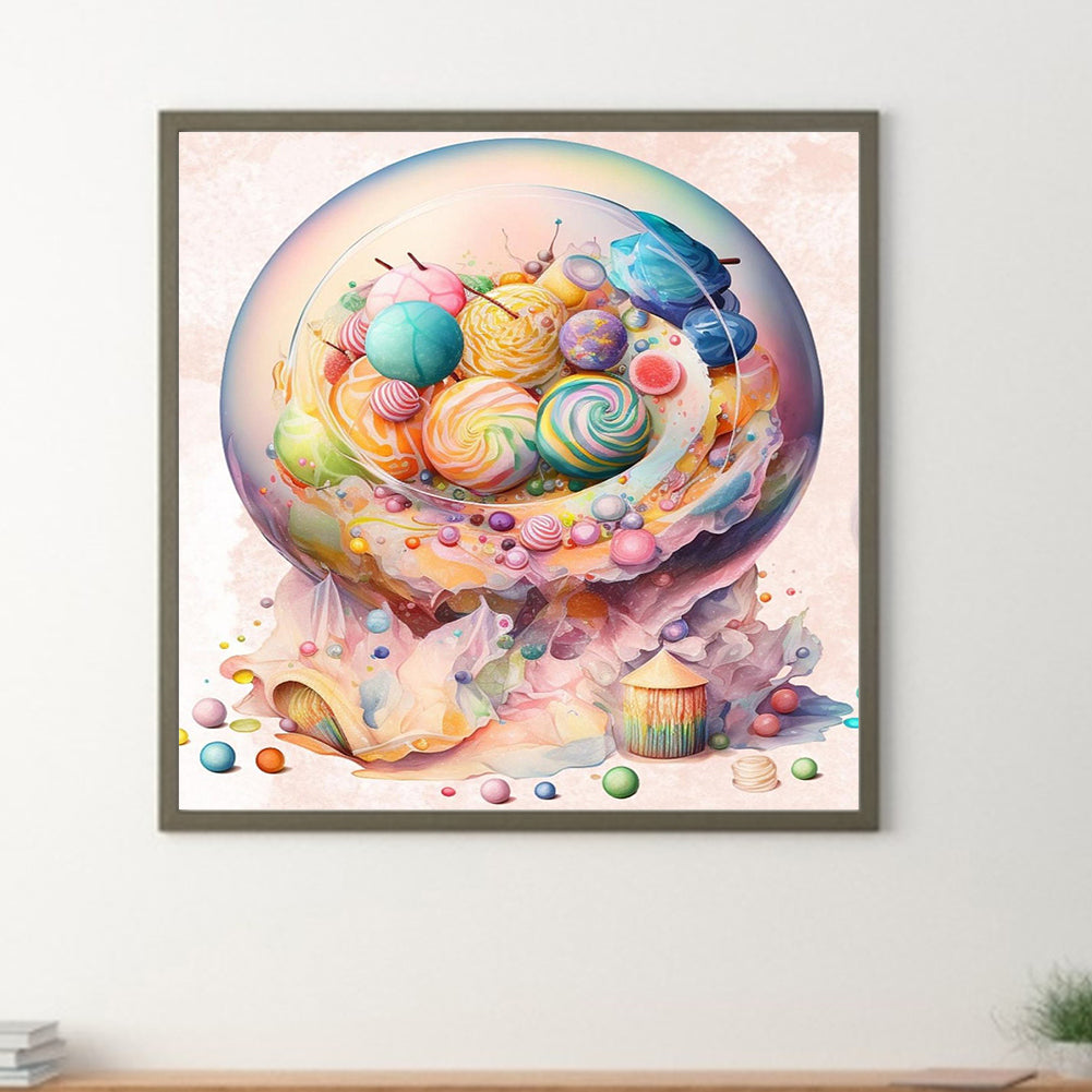 Candy - Full Round Drill Diamond Painting 40*40CM