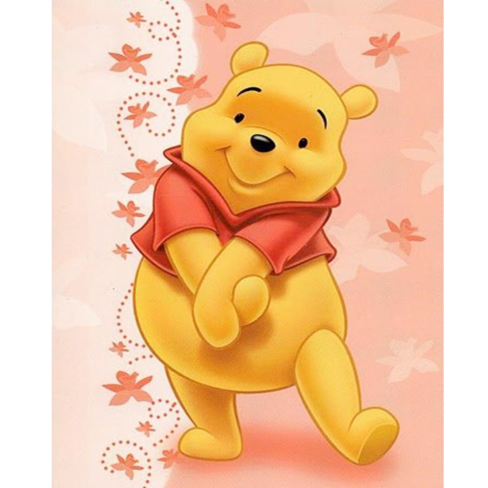 Winnie The Pooh - Full Round Drill Diamond Painting 40*50CM