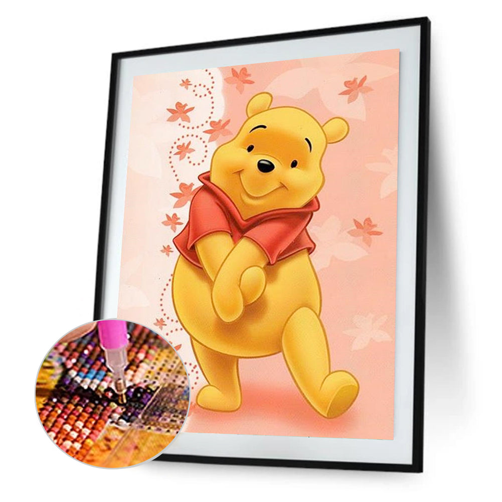 Winnie The Pooh - Full Round Drill Diamond Painting 40*50CM