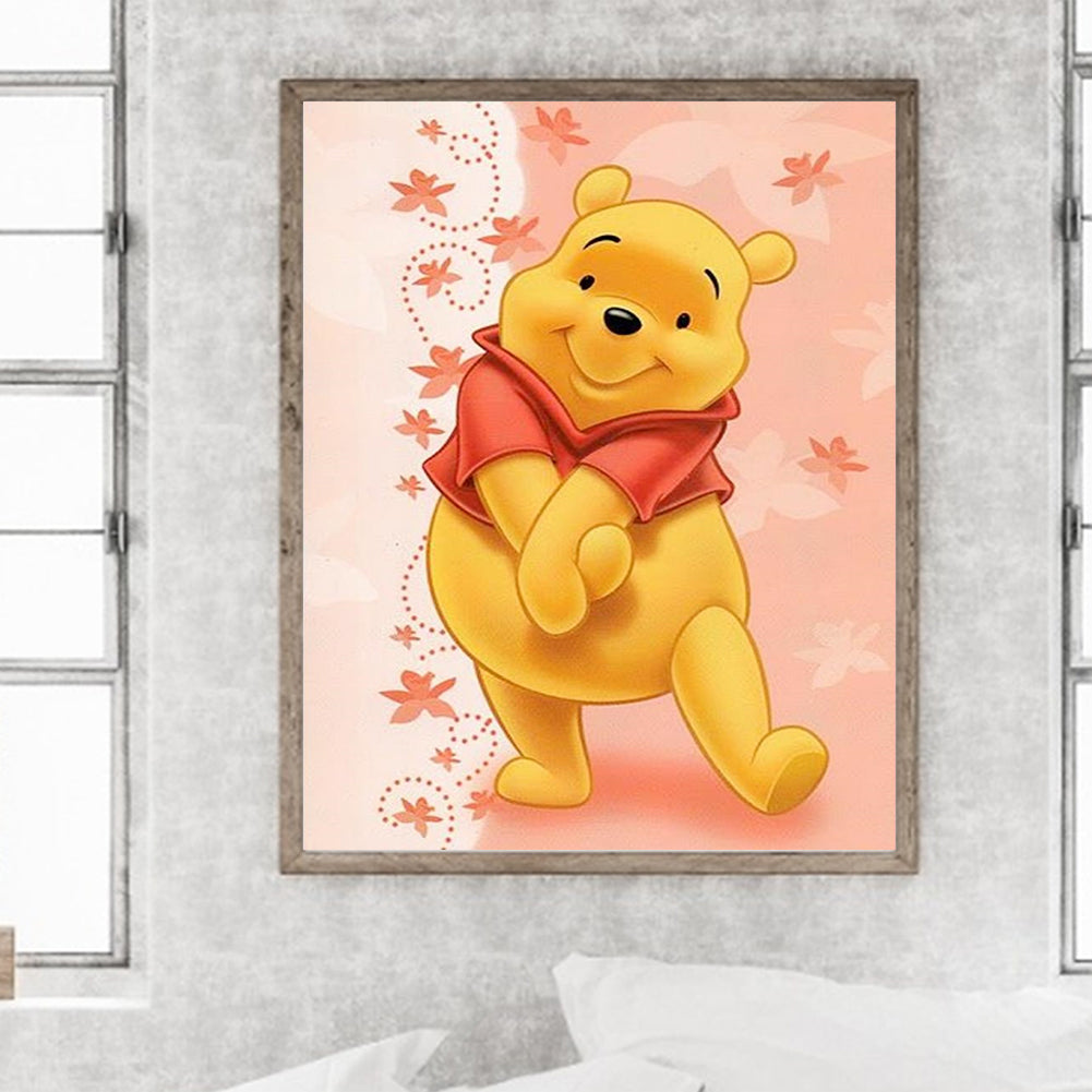 Winnie The Pooh - Full Round Drill Diamond Painting 40*50CM