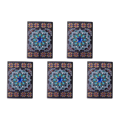 Special Shaped Mandala Diamond Painting Diary Book Rhinestone Art Hand Craft Kit