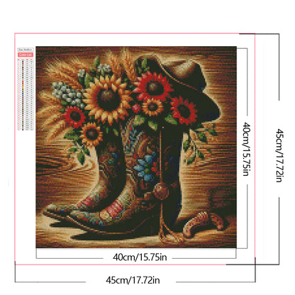 Boots - Full Square Drill Diamond Painting 40*40CM