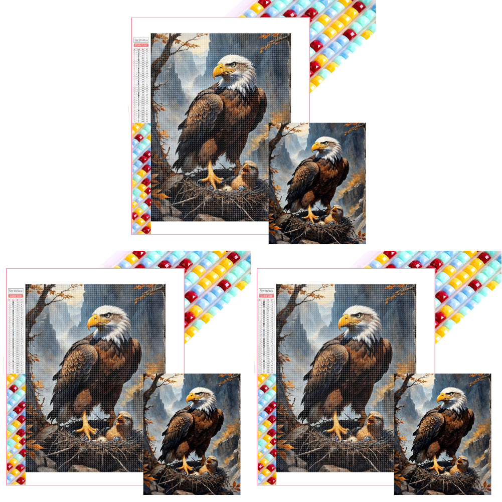 Eagle - Full Square Drill Diamond Painting 40*50CM