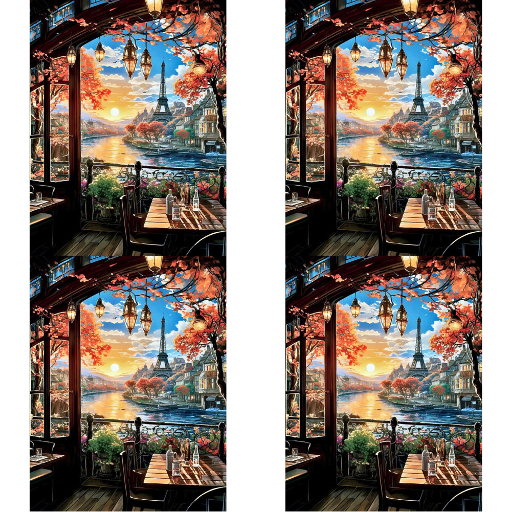 Street Scenery - Full Round Drill Diamond Painting 50*60CM