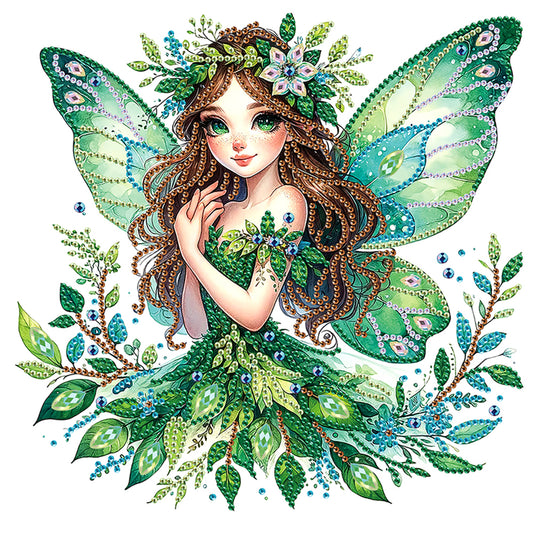 Elf Fairy - Special Shaped Drill Diamond Painting 30*30CM