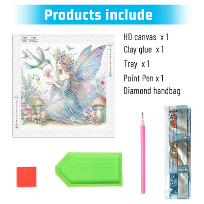 Elf Fairy - Special Shaped Drill Diamond Painting 30*30CM