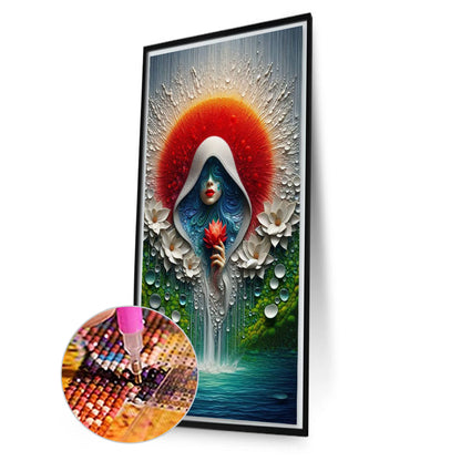 Flower Saint - Full Round Drill Diamond Painting 40*70CM