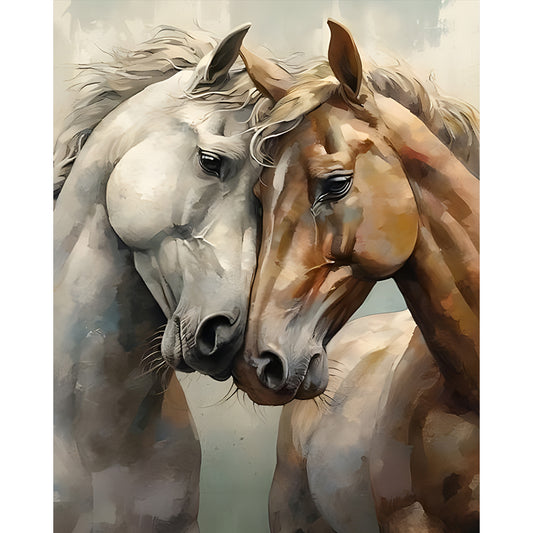 Horse - Full Round Drill Diamond Painting 40*50CM