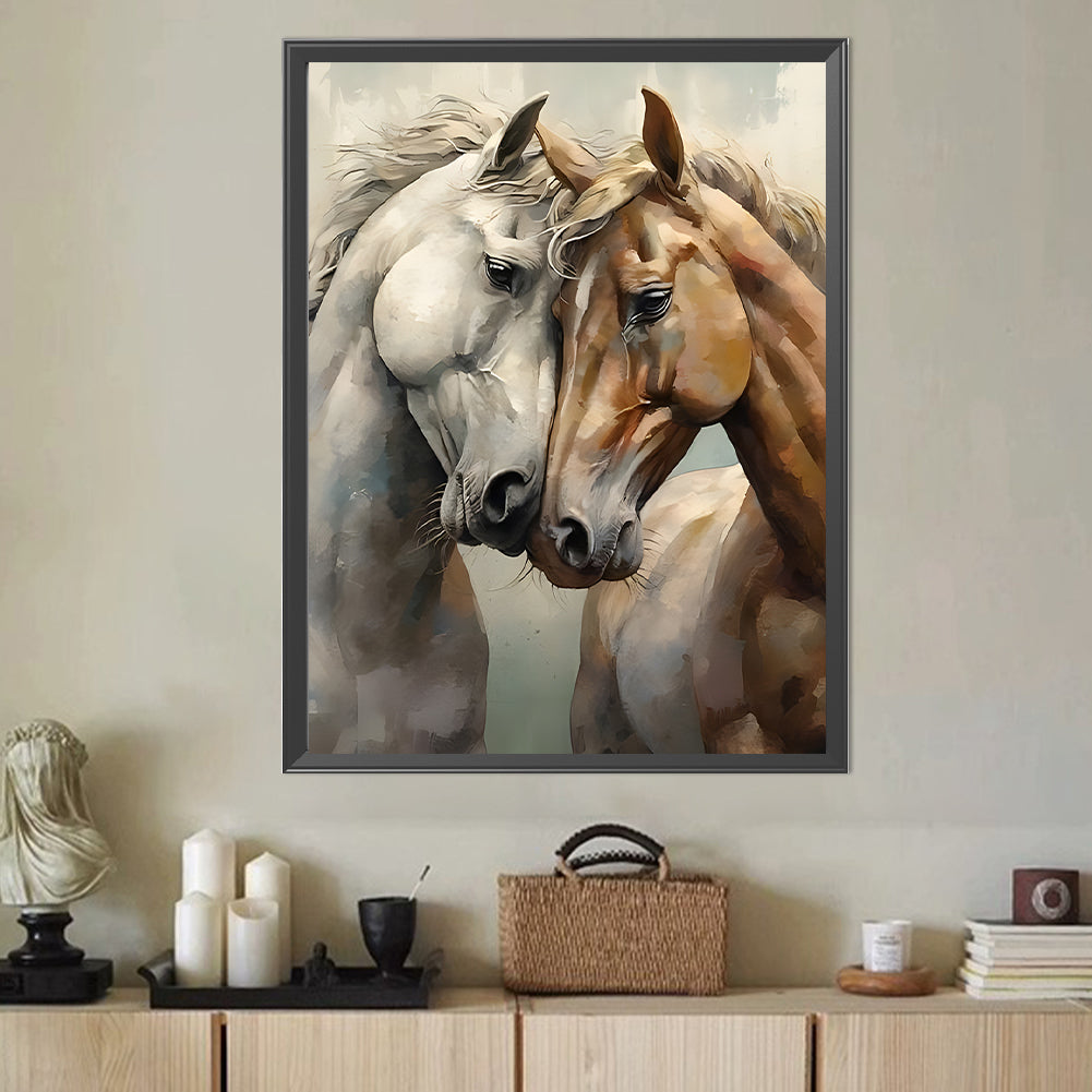 Horse - Full Round Drill Diamond Painting 40*50CM