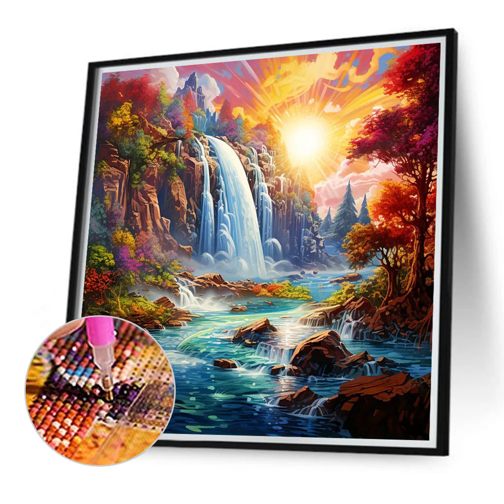 Fall - Full Round Drill Diamond Painting 40*40CM