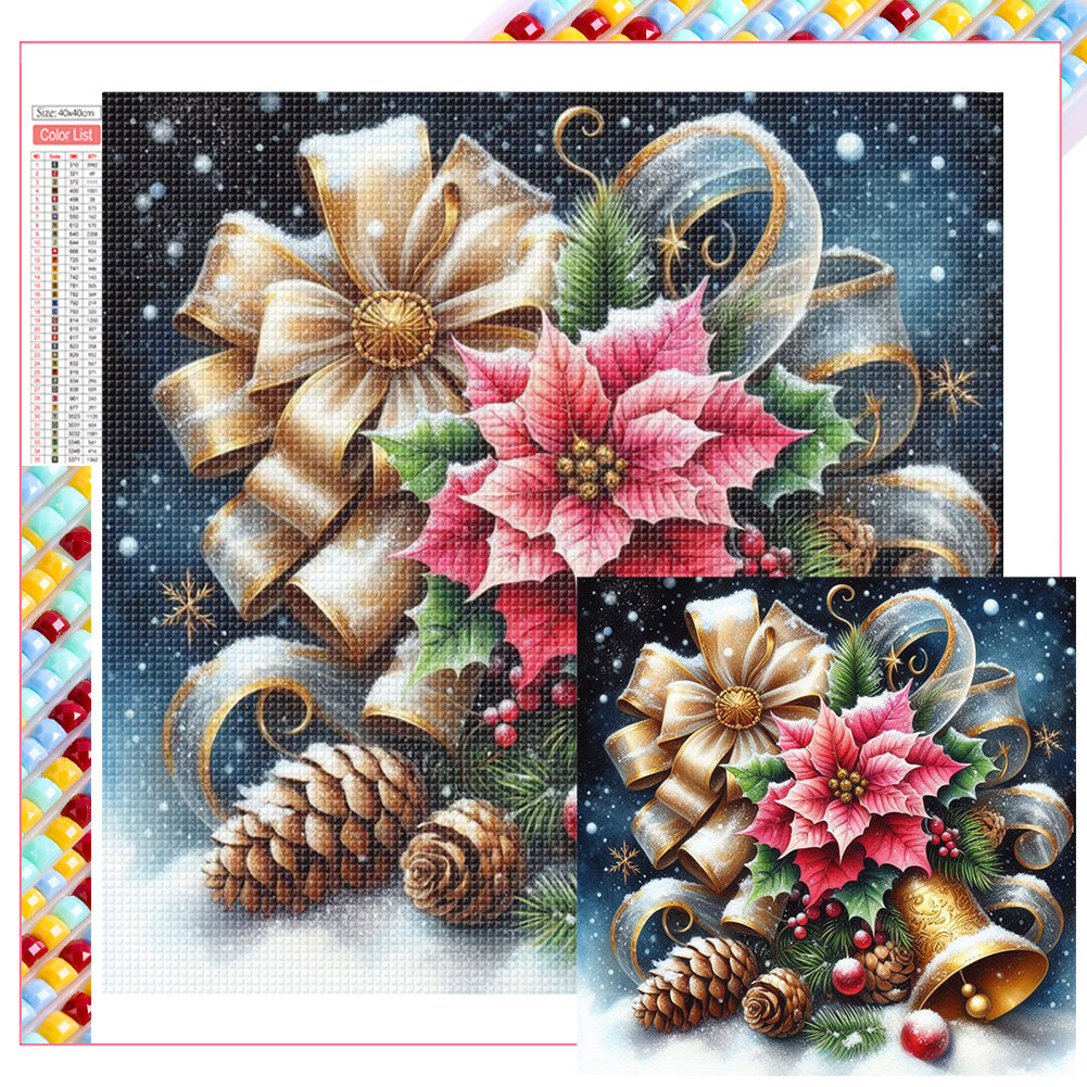 Christmas Bells - Full Square Drill Diamond Painting 40*40CM