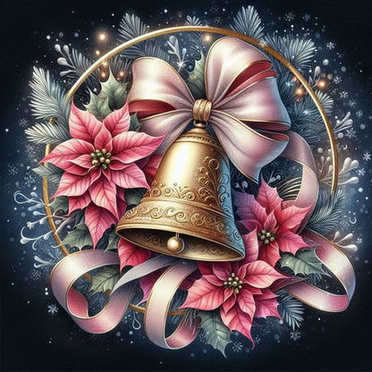 Christmas Bells - Full Square Drill Diamond Painting 40*40CM