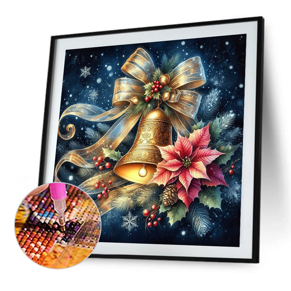 Christmas Bells - Full Square Drill Diamond Painting 40*40CM