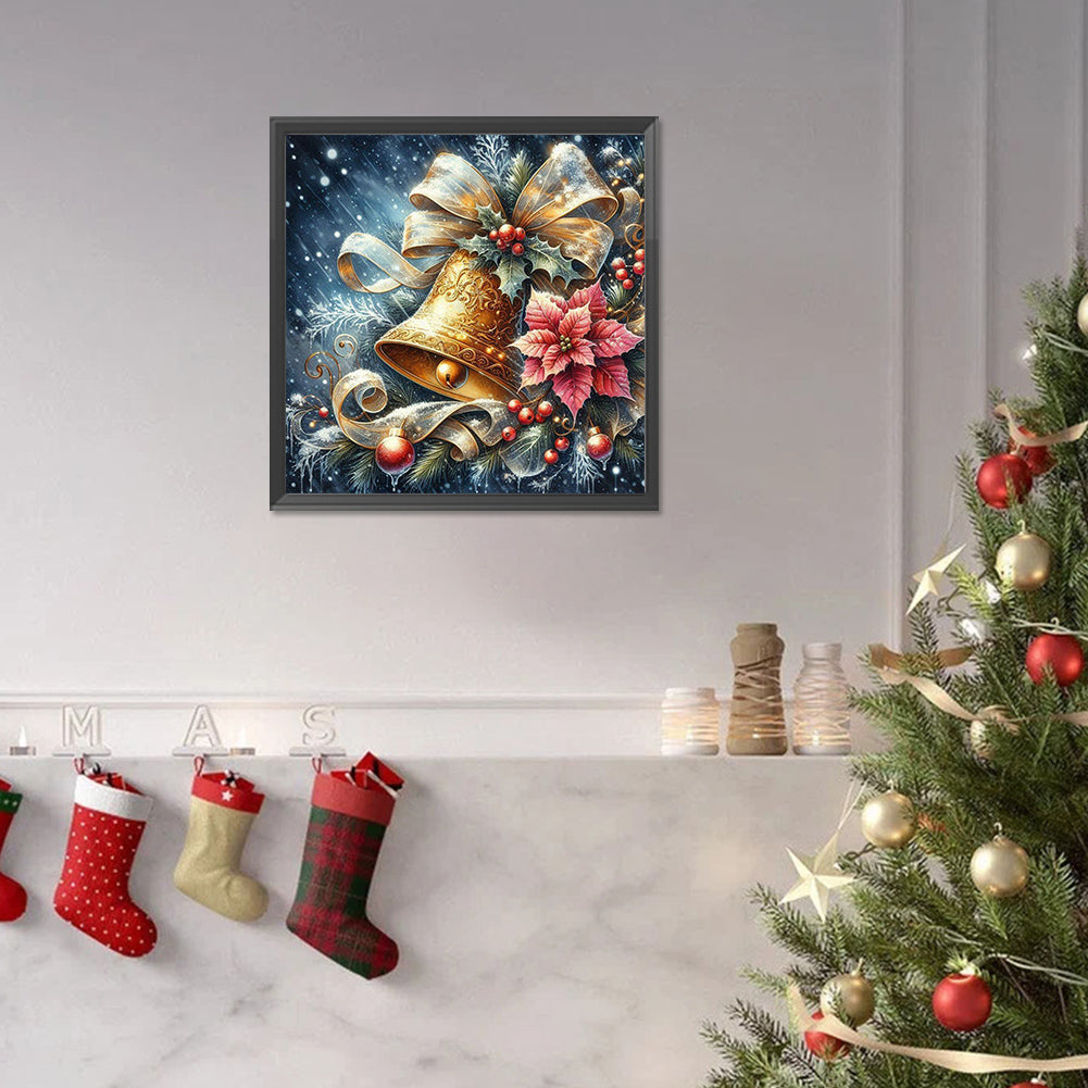 Christmas Bells - Full Square Drill Diamond Painting 40*40CM