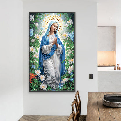 Mary Jesus Religion - Special Shaped Drill Diamond Painting 40*70CM