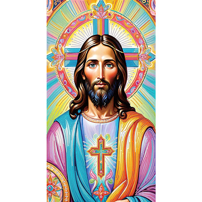 Mary Jesus Religion - Special Shaped Drill Diamond Painting 40*70CM